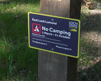 No Camping